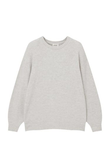 SOFT KNIT SWEATER WITH ROUND NECK | PULL and BEAR UK