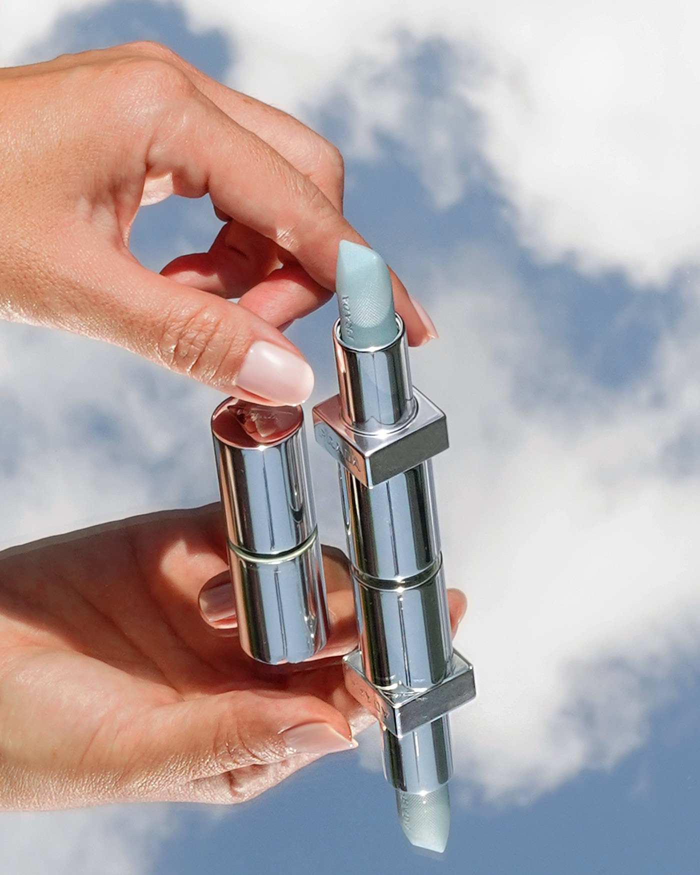 Prada Moisturizing Lip Balm U001 Astral Pink, transforms into a baby pink but adjusts to your lip pH 

#LTKBeauty