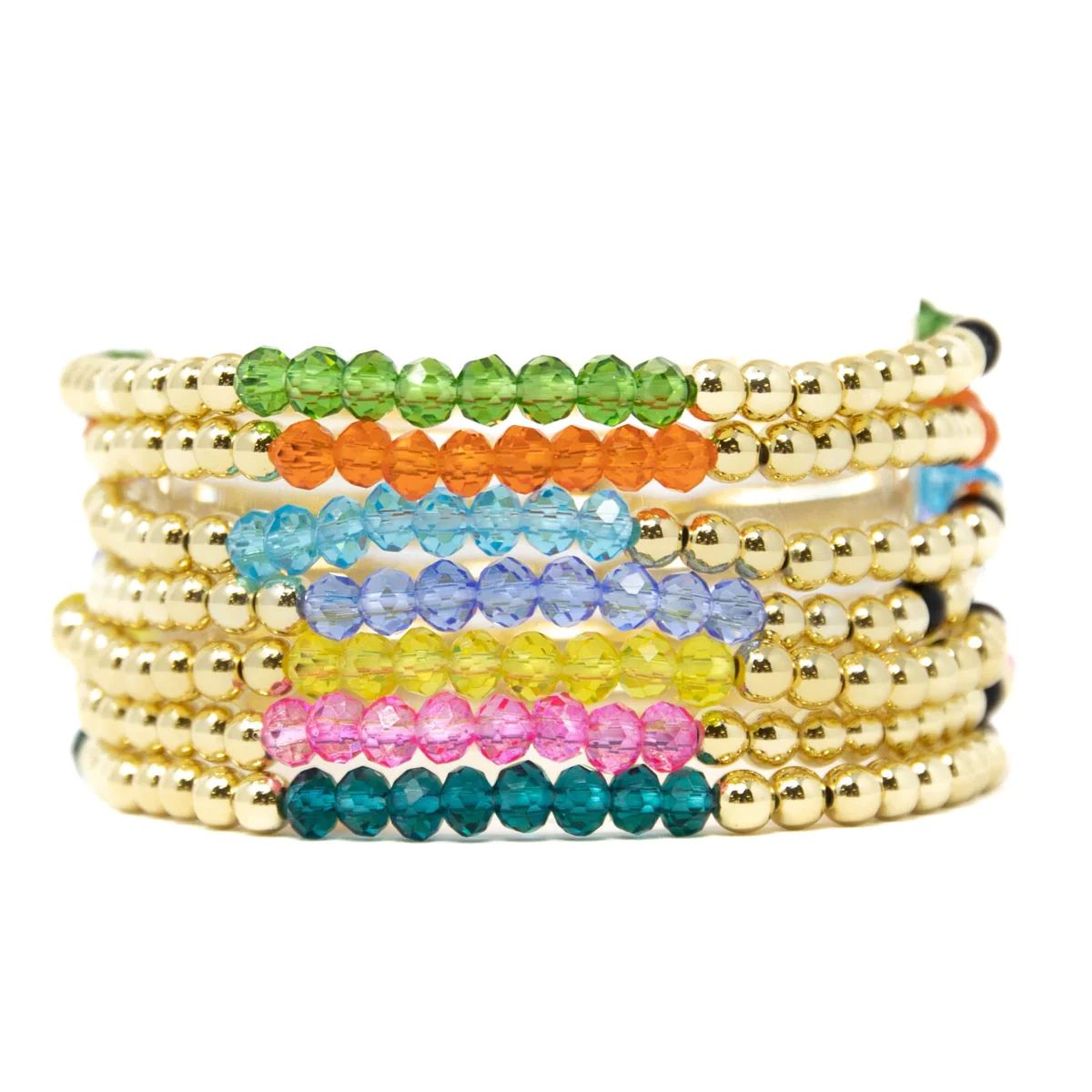 Neon Lilas Summer Stack of 7 | Allie + Bess