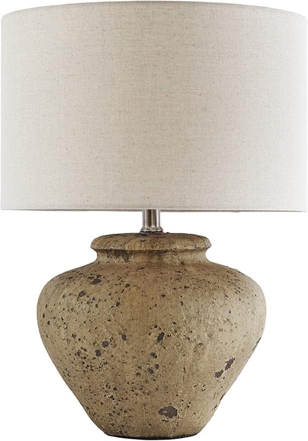 Signature Design by Ashley L100654 Mahfuz Table Lamp, Beige | Amazon (US)