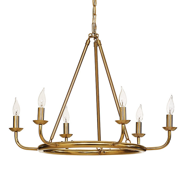 Leigh 6-Light Chandelier | Ballard Designs, Inc.