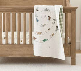 ABC Animal Baby Quilt | Pottery Barn Kids