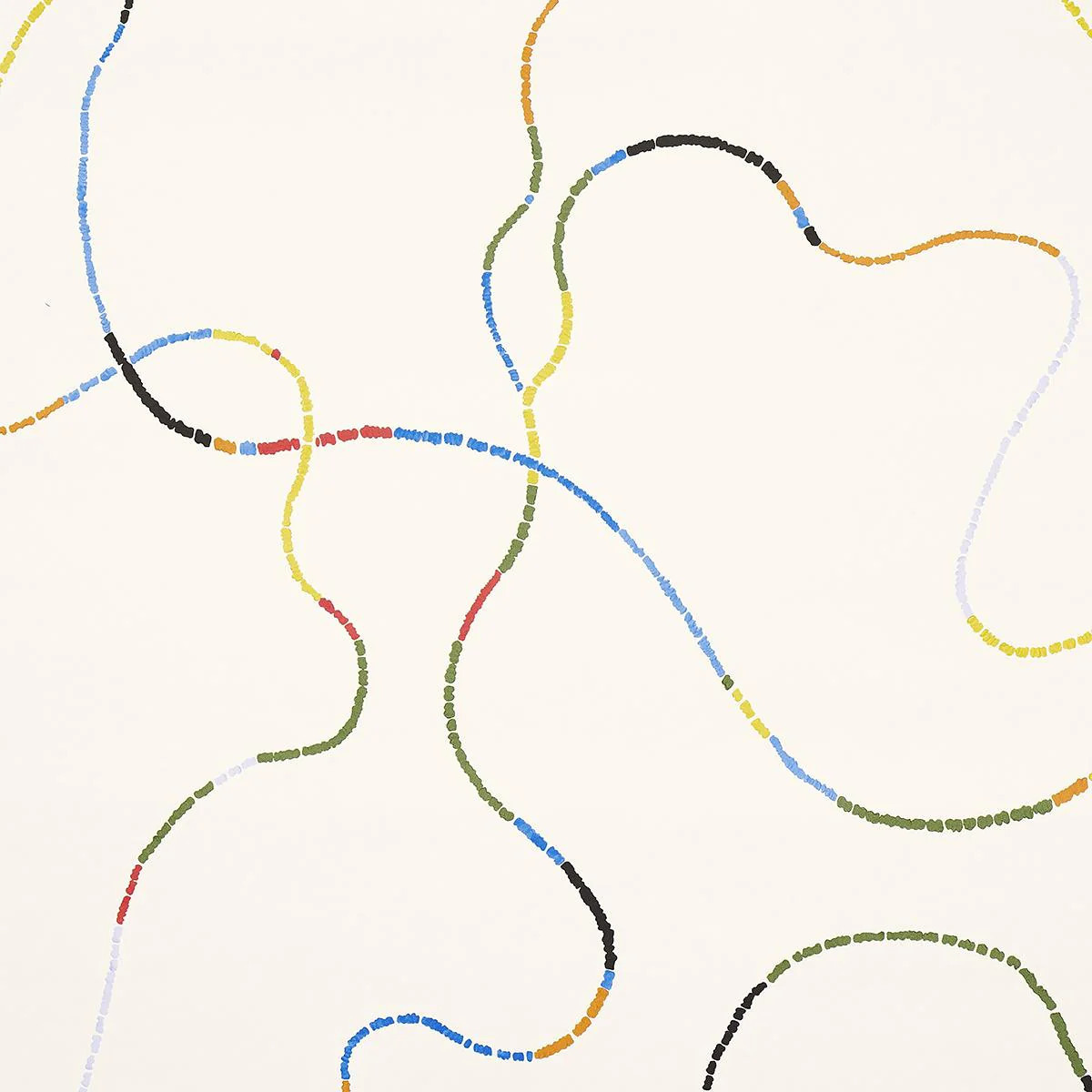 Schumacher Turini Bright Multi Wallpaper | DecoratorsBest