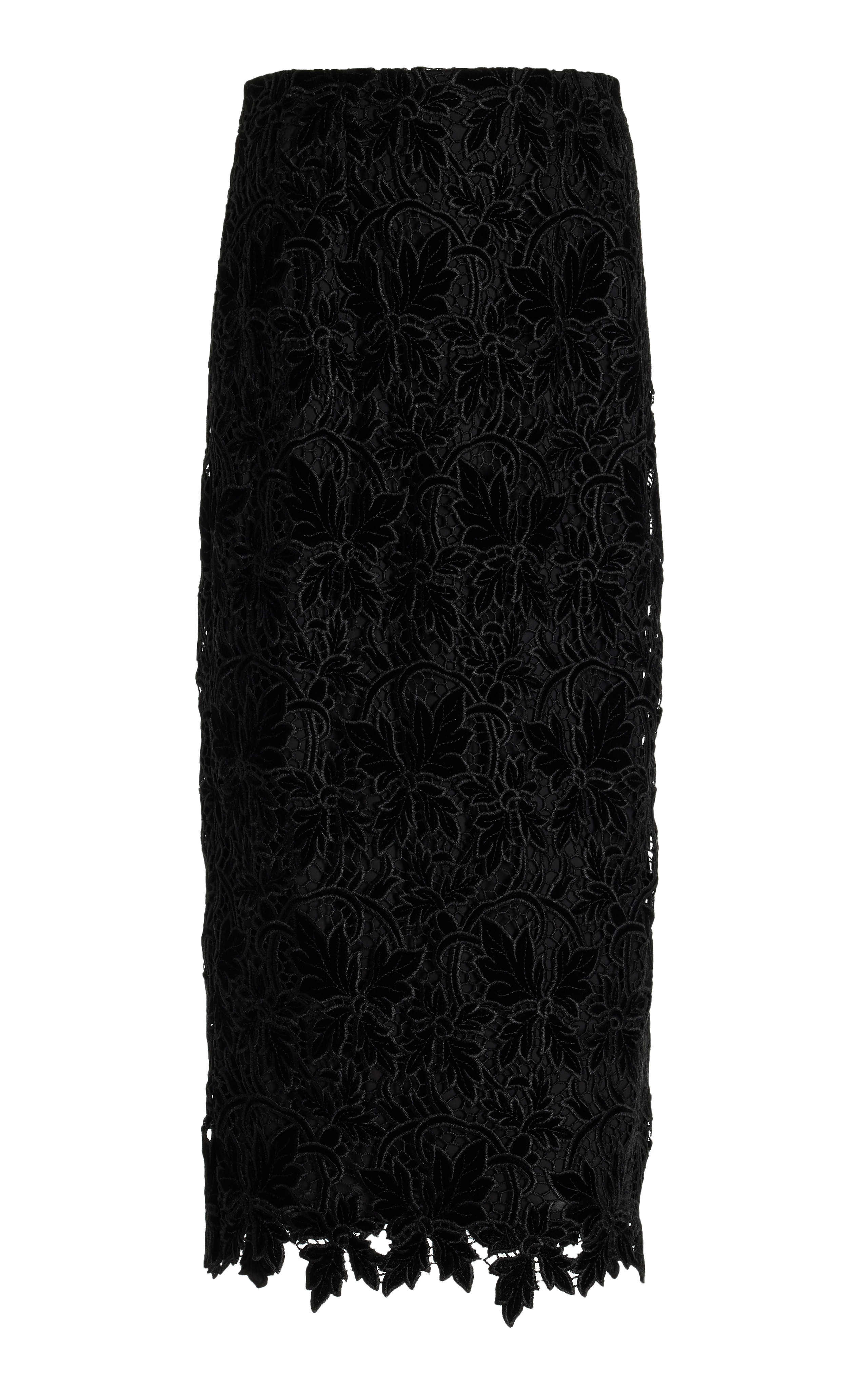 Sienna Velvet Lace Maxi Skirt | Moda Operandi (Global)