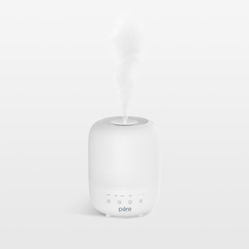 Pure Enrichment HUME Sense Top-Fill Humidifier with Auto Mode Humidity Sensor + Reviews | Crate &... | Crate & Barrel