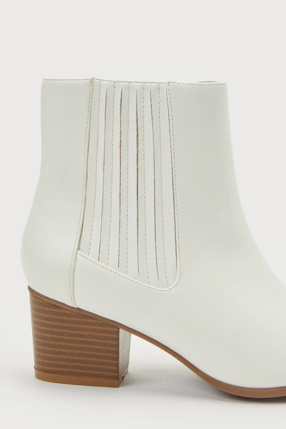 Leia White Pointed-Toe Ankle Booties | Lulus