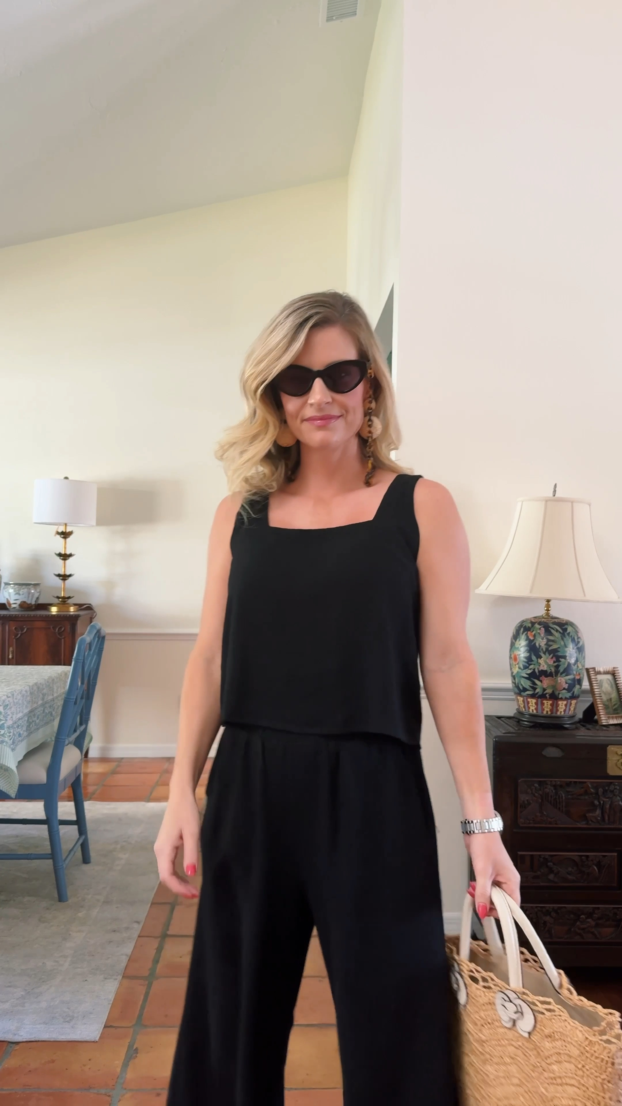 Linen set. Resortwear accessories. Vacation outfits.

#LTKtravel #LTKSeasonal #LTKover40