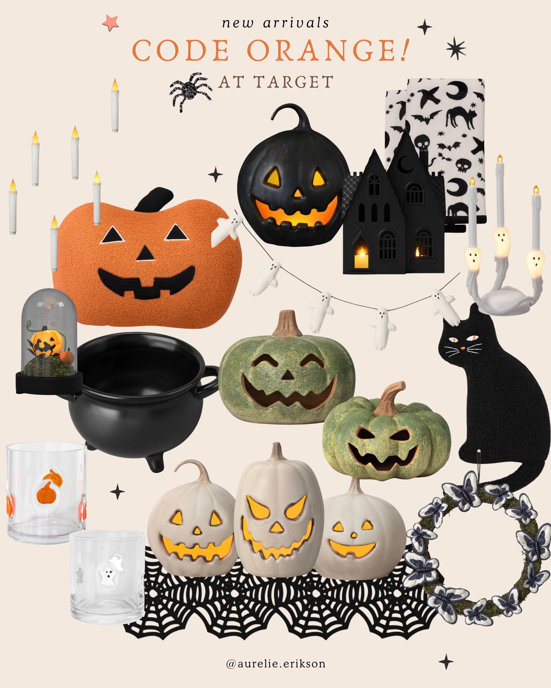 Target's Halloween collection is here, and every piece is cuter than the last. 👻 From playful pumpkins to spooky-chic decor, these are the must-have finds before they disappear! 🎃🖤 #TargetHalloween #TargetFinds #HalloweenDecor #LTKHome #SpookySeason #TargetHome 

 #LTKSeasonal #LTKHome