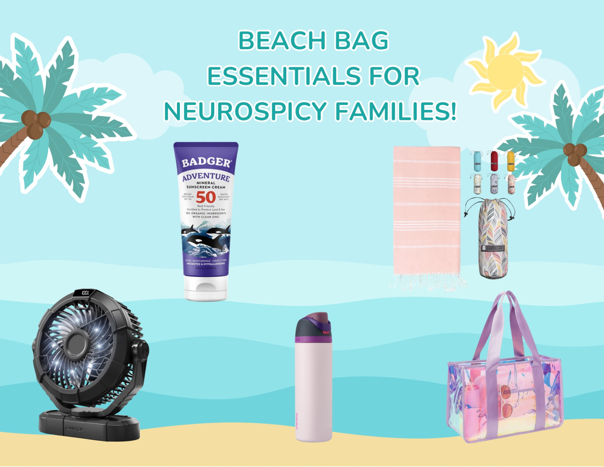 I’ve got all the recs for beach days if you have kids with neurodivergence!! I’m a mom of 4 and 2 with AuDHD! 

#LTKFamily #LTKKids #LTKTravel