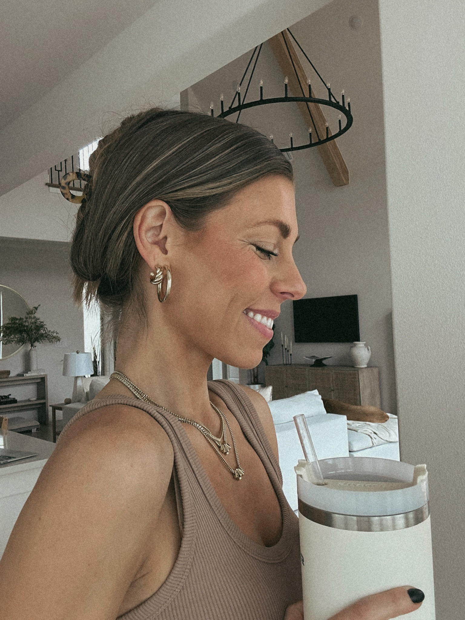 NEW AMAZON EARRINGS!! 😍😍 only $11.99! And my gold name necklaces I never take off. Linked some makeup products and our black chandelier too!

#LTKFind #LTKbeauty #LTKhome