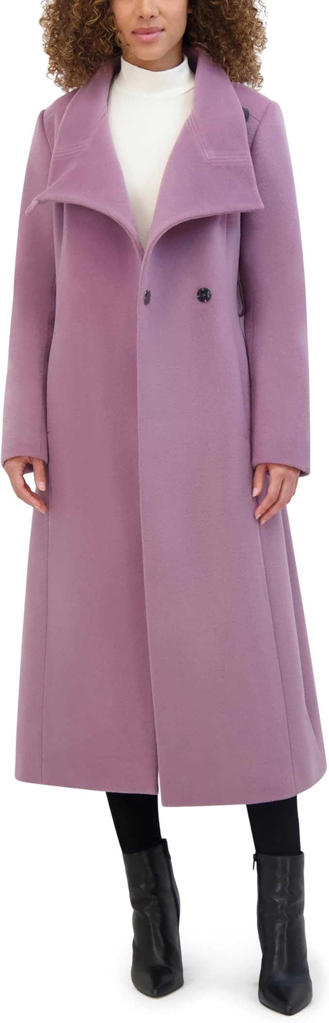 Kenneth Cole womens Tweed Wool-blend Coat | Amazon (US)