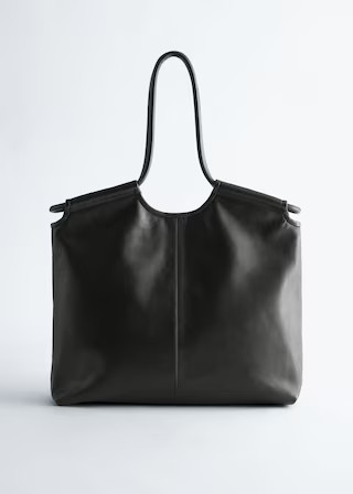 Large Leather Tote Bag | & Other Stories UK