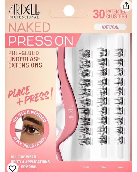 These work great! If you do t want to fight with lash glue, definitely try these. 

#LTKfindsunder50 #LTKwedding #LTKover40
