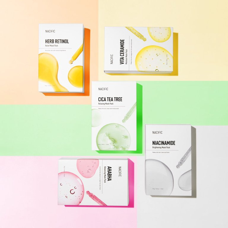 Nacific Premium Sheet Mask Variety Set 10-PACK Box Set | Walmart (US)