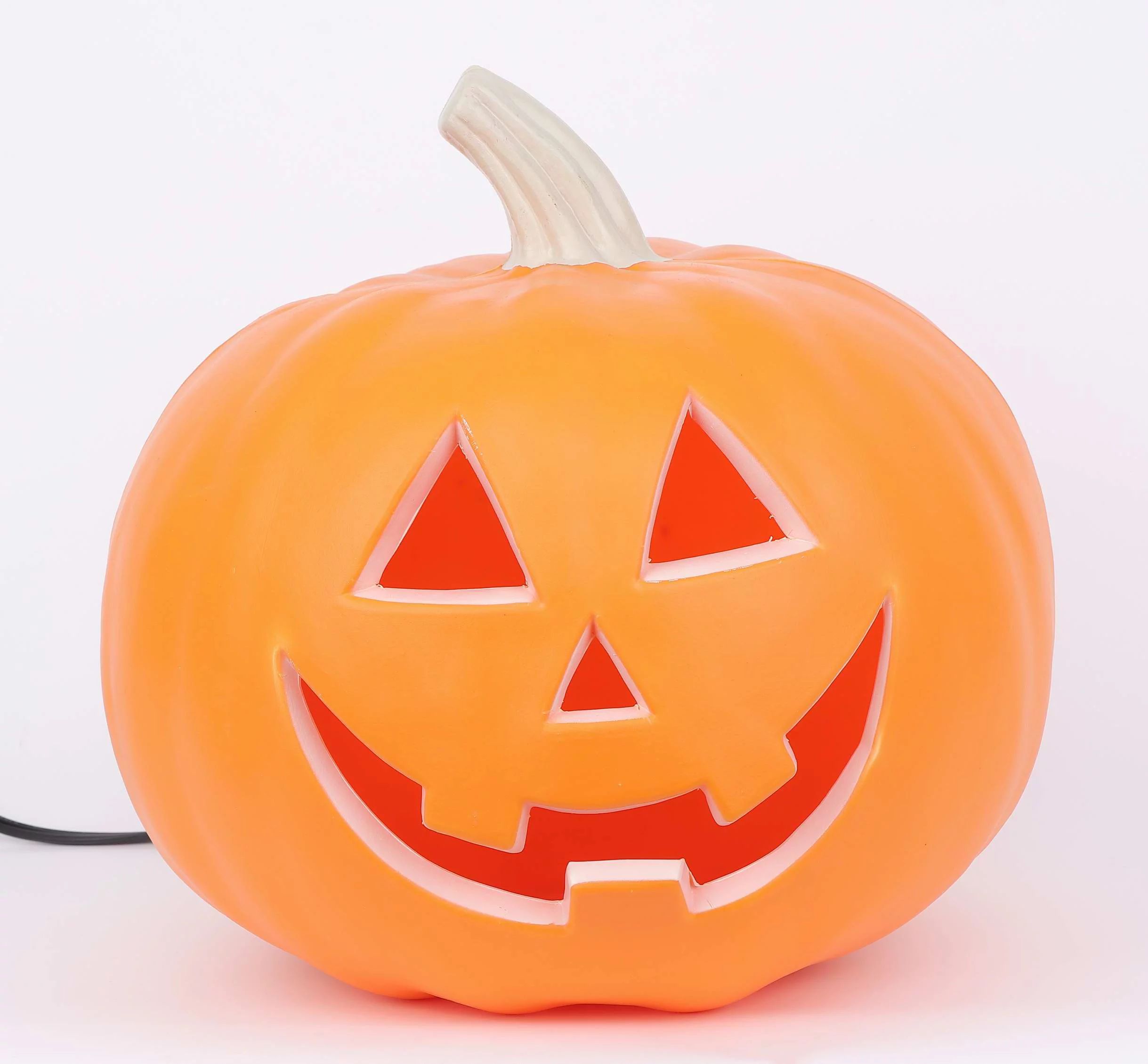 Way To Celebrate Halloween Light Up Jack O' Lantern, Orange | Walmart (US)