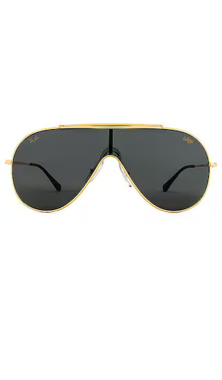 Ray-Ban SONNENBRILLE PILOT in Metallic Gold. | Revolve Clothing (Global)