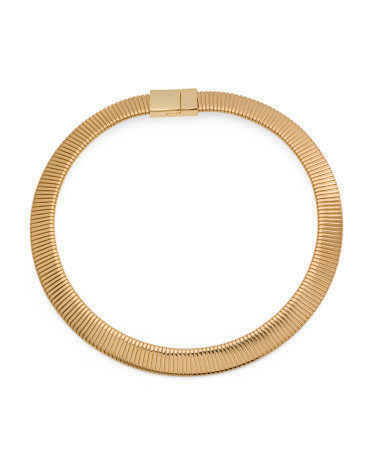 Gold Cobra Collar Necklace | TJ Maxx