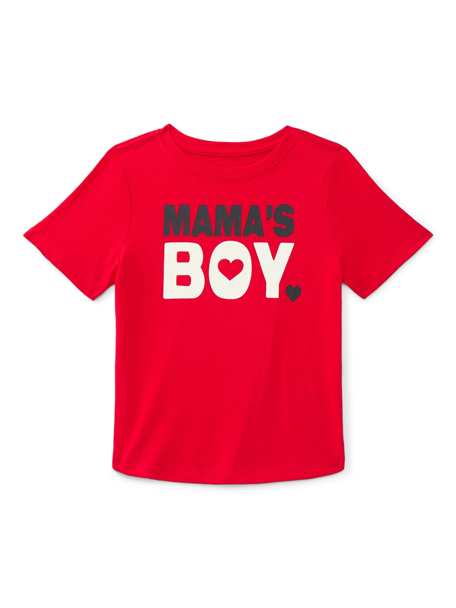 Valentine’s Day Toddler Boys Short Sleeve T-Shirt from Way to Celebrate, Sizes 12M-5T | Walmart (US)