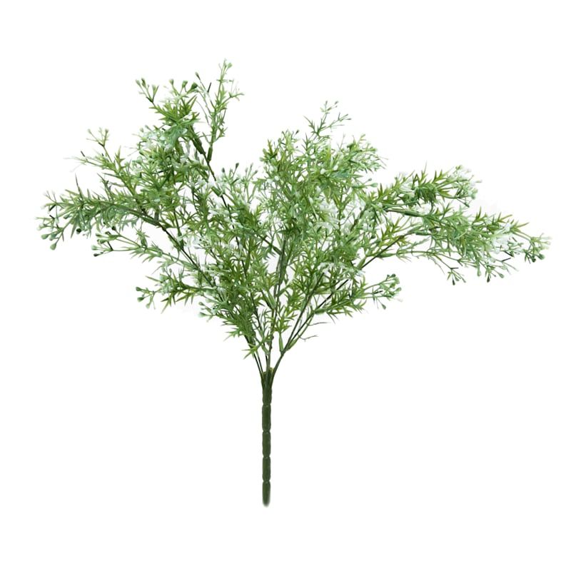 Green with White Tip Greenery Spray, 18.5" | At Home