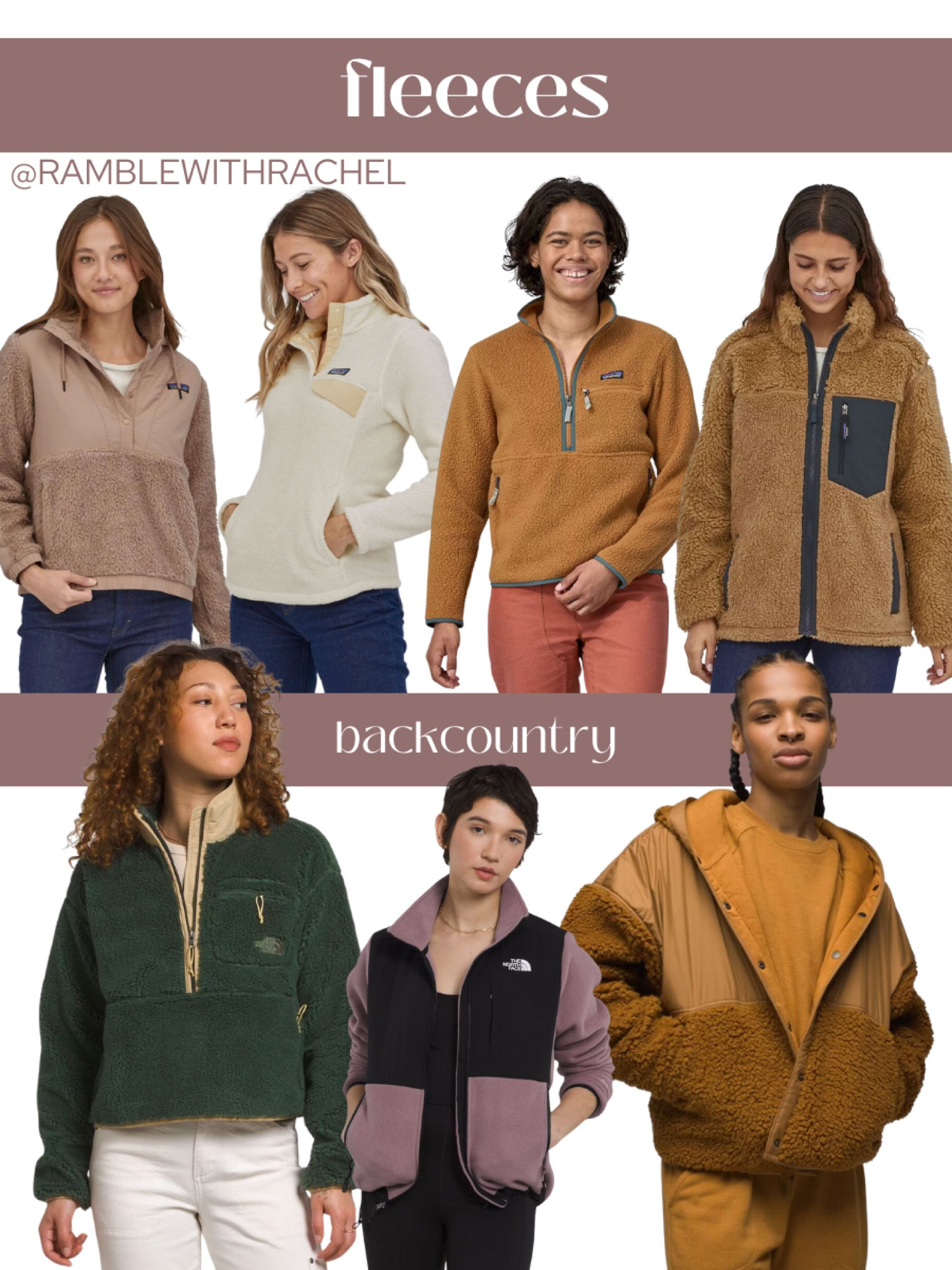 Winter fleeces at Backcountry

#LTKSeasonal #LTKstyletip