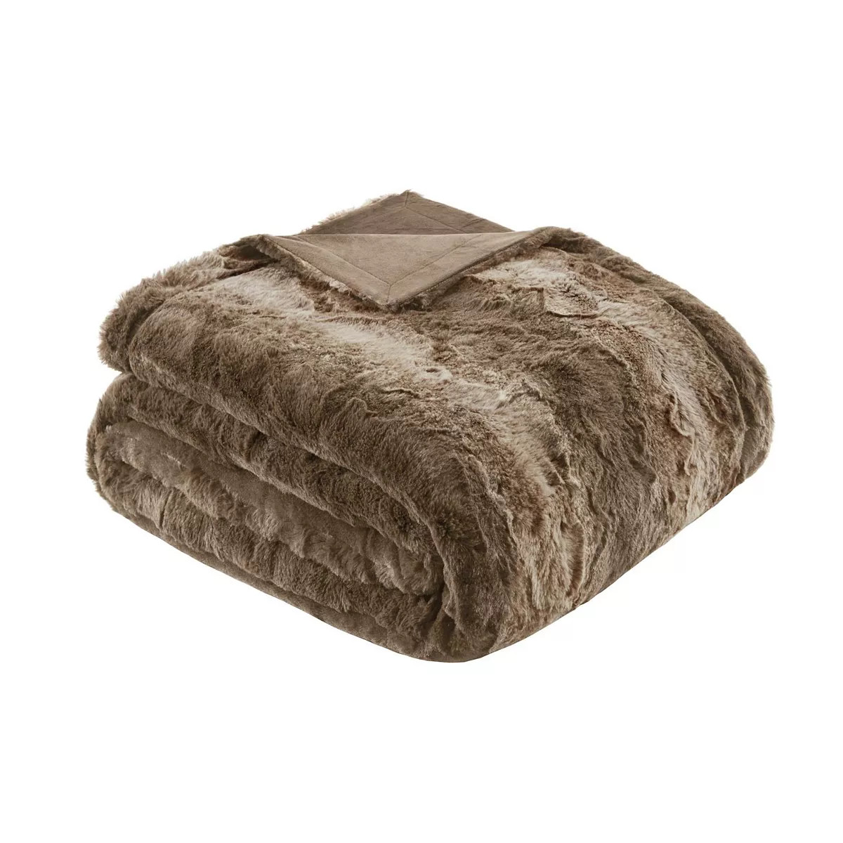 Madison Park Marselle Oversized Faux Fur Throw Blanket | Kohl's