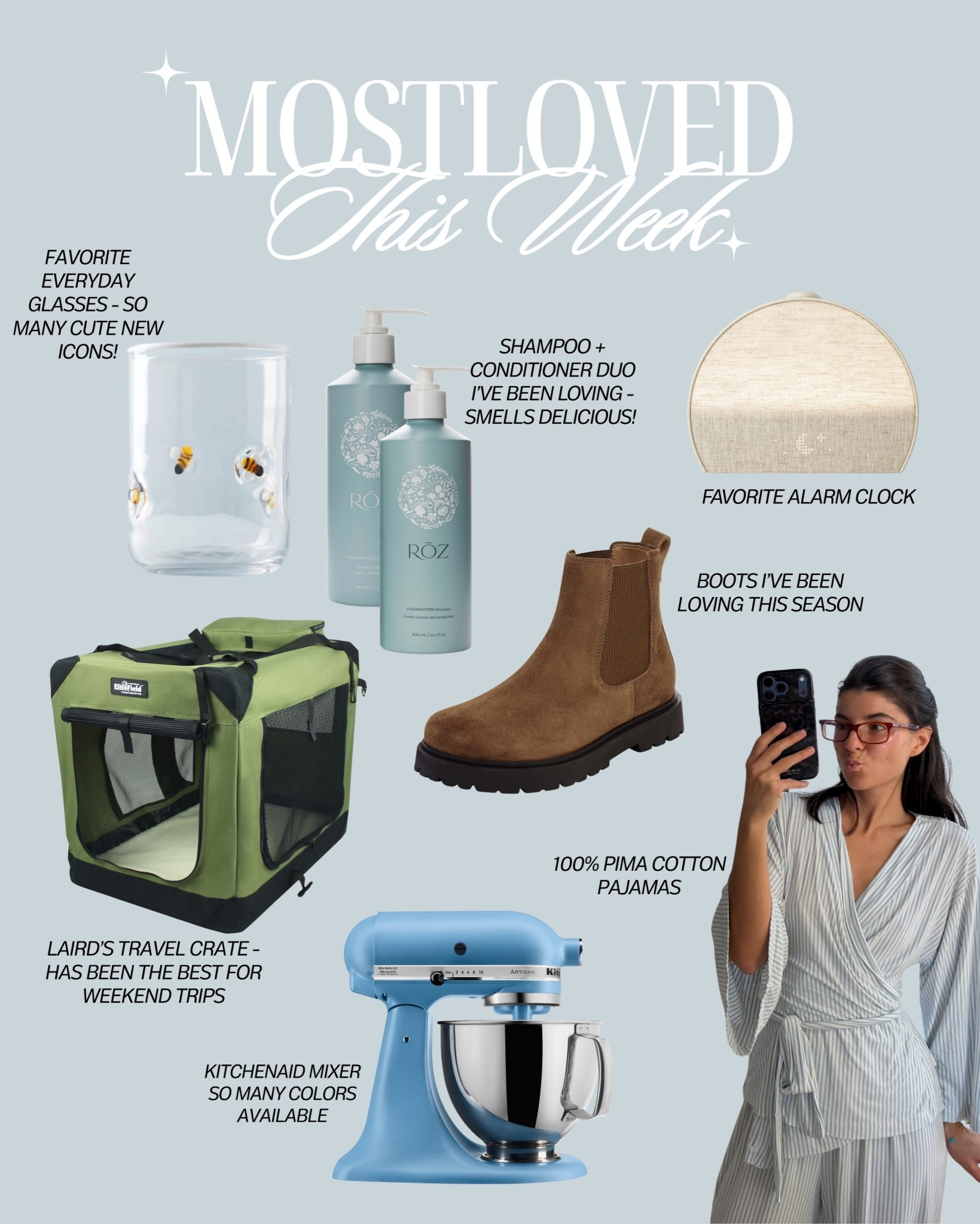 [1/26/26] most loved this week | linking everything + some other items I’ve been reaching for this month 

#LTKHome #LTKTravel #LTKSeasonal