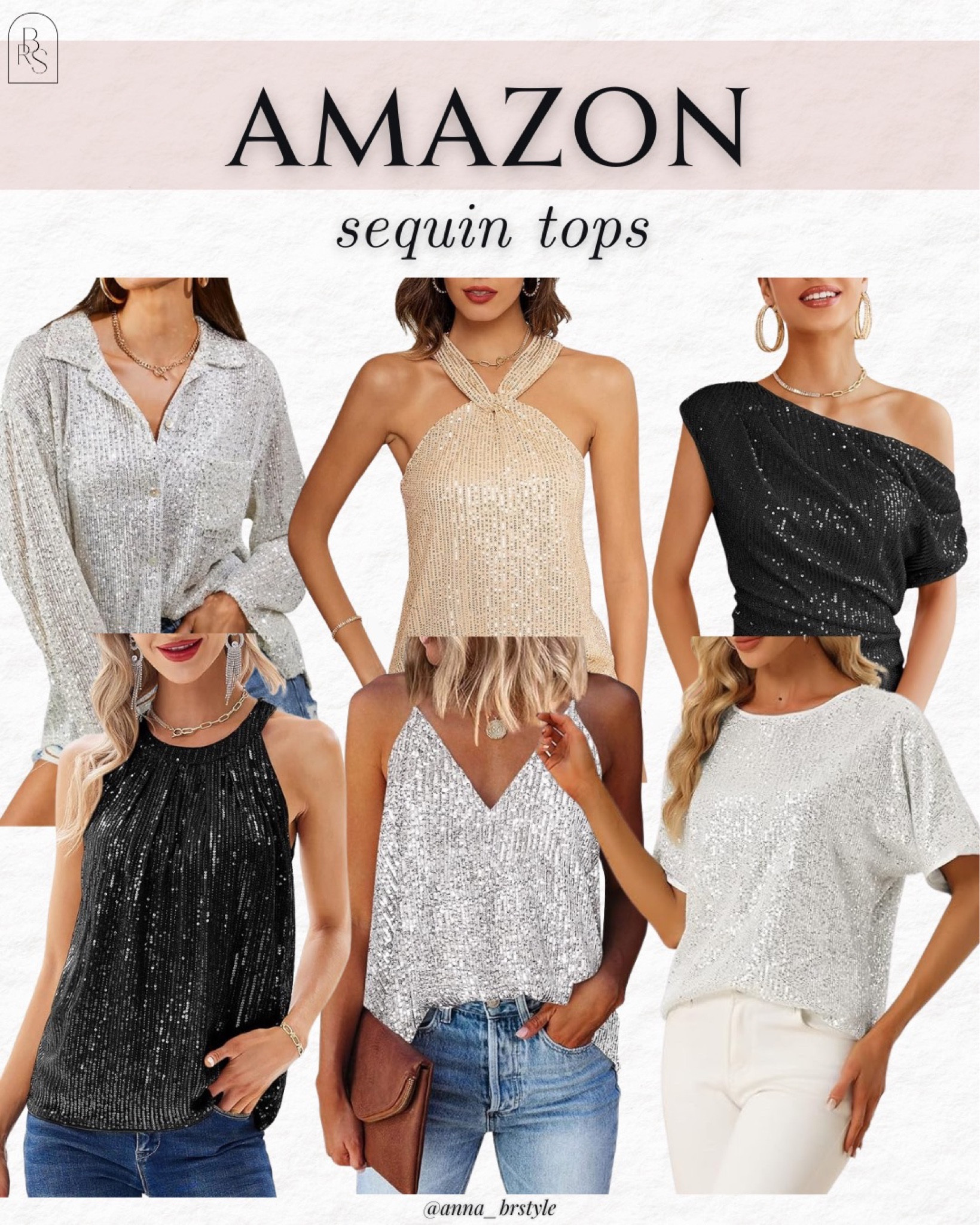 Amazon sequin tops, holiday tops, party tops, sequin top 

#LTKfindsunder50 #LTKfindsunder100 #LTKsalealert