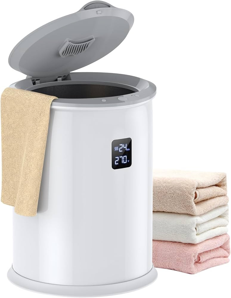 Luxury Hot Towel Warmer, Smart Timed Large Towel Warmers for Bathroom, Led Temperature Display, I... | Amazon (US)