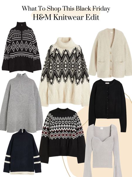 H&M Knitwear Haul - what to shop this Black Friday 