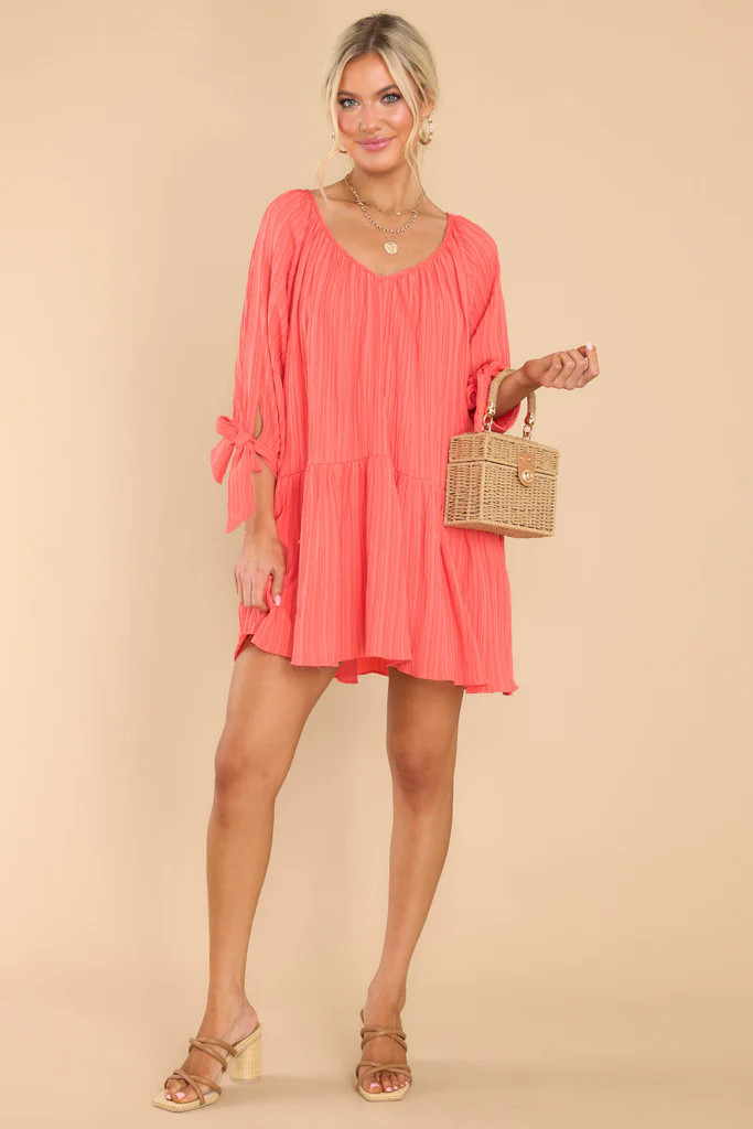 Media Darling Apricot Orange Dress | Red Dress 