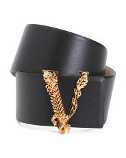 VERSACE
Made In Italy Leather Baroque V Logo Buckle Belt
$459.99
Compare At $575 
help
 | TJ Maxx