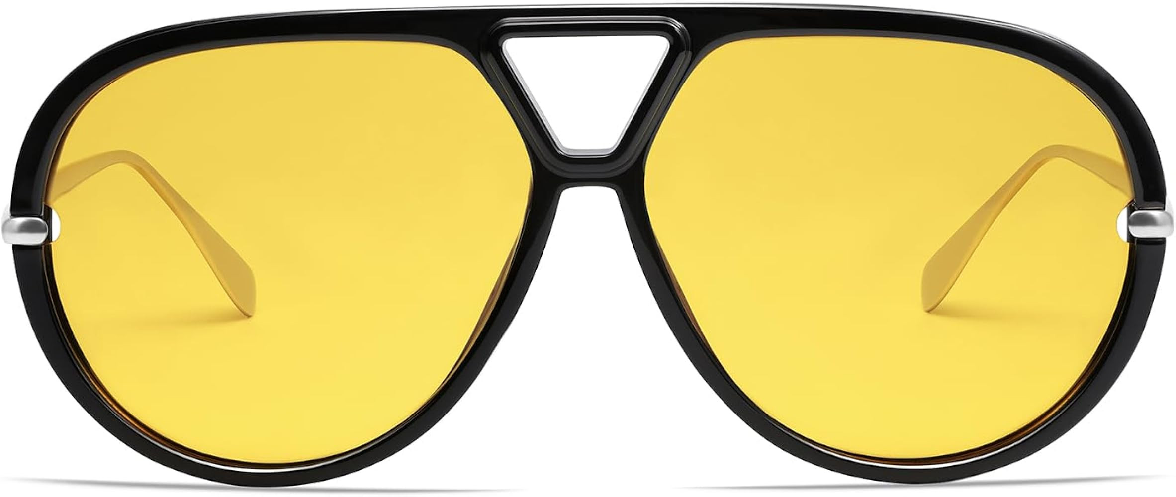 VANLINKER Trendy Polarized Aviator Sunglasses for Women Men Retro Oversized Round Sunglasses Vint... | Amazon (US)