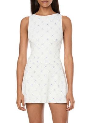 Boatneck Mini Tennis Dress | Saks Fifth Avenue OFF 5TH