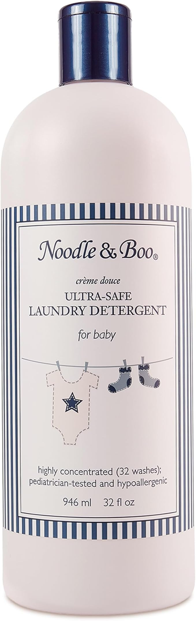 Noodle & Boo Baby Laundry Essentials Ultra-Safe Laundry Detergent, 32 Fl Oz | Amazon (US)