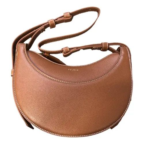 Numéro dix vegan leather handbag Polene Brown in Vegan leather - 39784839 | Vestiaire Collective (Global)