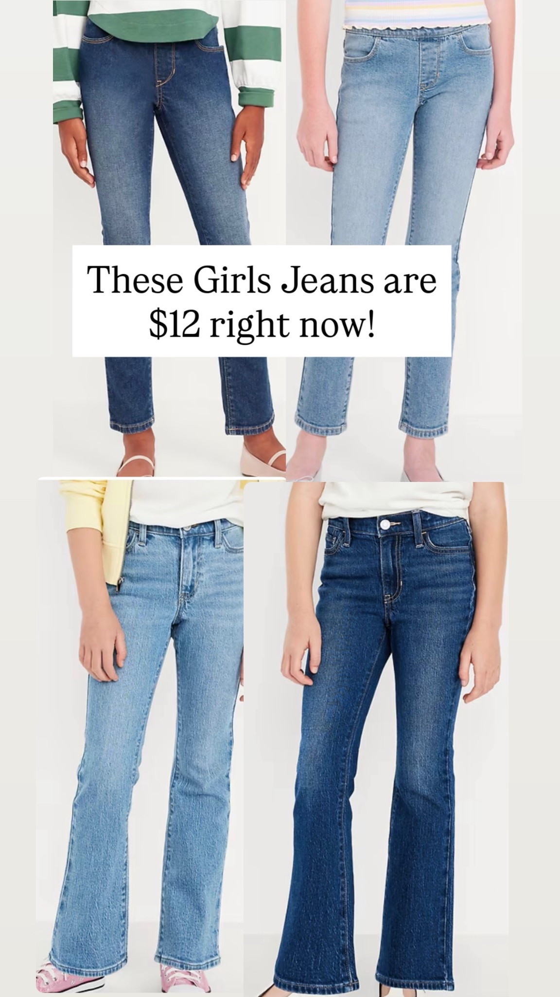 These jeans for girls are $12 from $19

#LTKSaleAlert #LTKKids