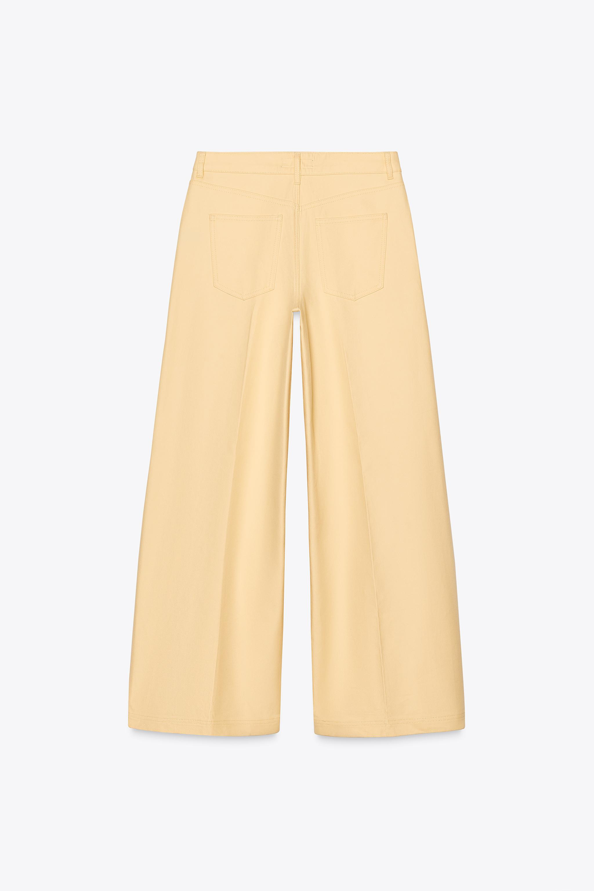 ZW COLLECTION WIDE LEG PANTS | Zara US