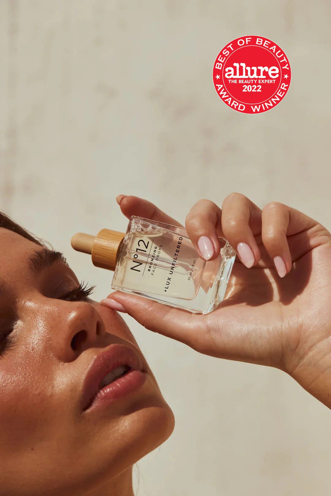 N°12 Bronzing Face Drops | +Lux Unfiltered