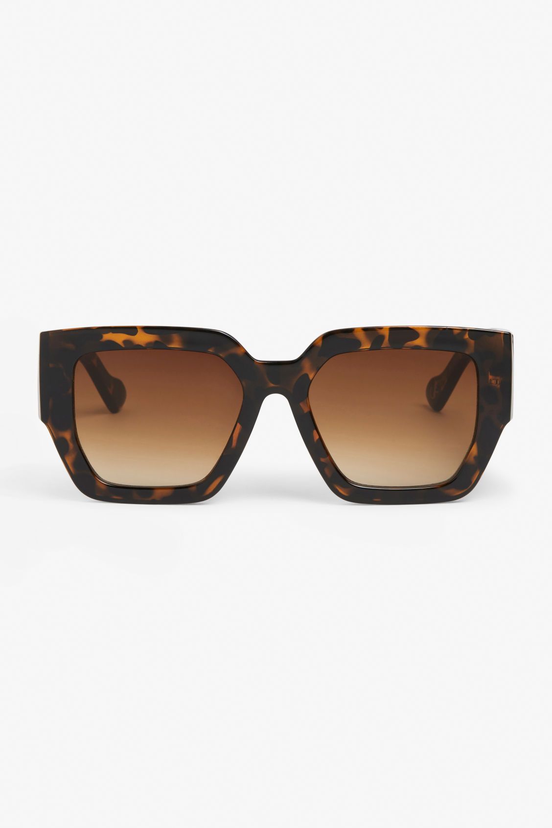 Square sunglasses - Brown | Monki