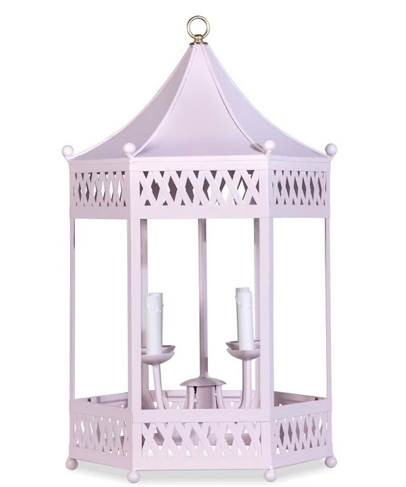Pink Pagoda Lantern Chandelier | The Enchanted Home