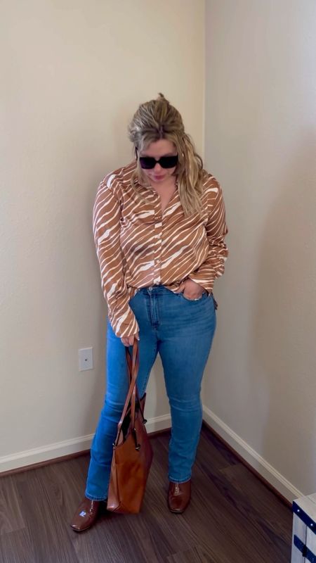 The jeans and blouse are unavailable online but are in store. I’ve linked similar items from Amazon & Target at the same price point. 

#LTKworkwear #LTKstyletip #LTKunder50