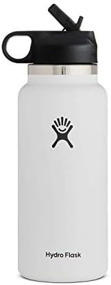 Hydro Flask 32 OZ Wide Mouth Straw LID White | Amazon (US)