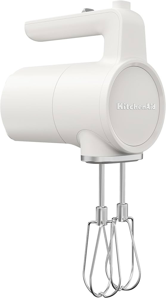 KitchenAid Go Cordless Hand Mixer - battery sold separately, KHMR700, Porcelain White | Amazon (US)