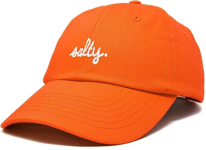 DALIX Salty Embroidered Cotton Beach Baseball Cap Adjustable Dad Hat Womens | Amazon (US)