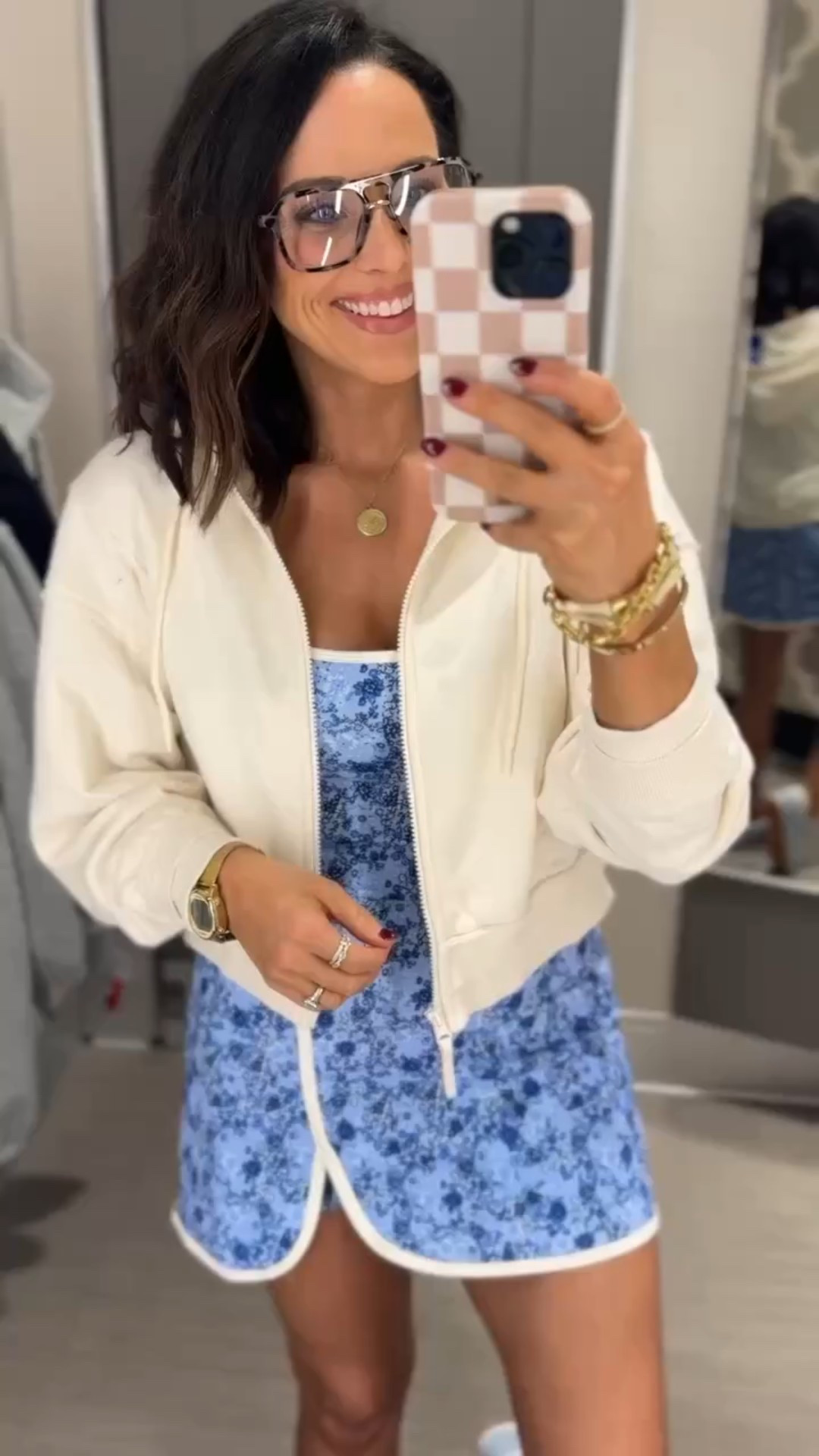 This is the perfect throw on and go outfit for busy days, travel, errands, or casual outgoings when you still want to look put together. Love how this athletic dress paired with this white cozy jacket feels polished and easy to wear. Target must have comfortable activewear look women everyday style mom affordable fashion finds casual everyday go to outfits light blue dress Vintage Pickin 

#LTKdayinmylife #LTKootd #LTKmomlife