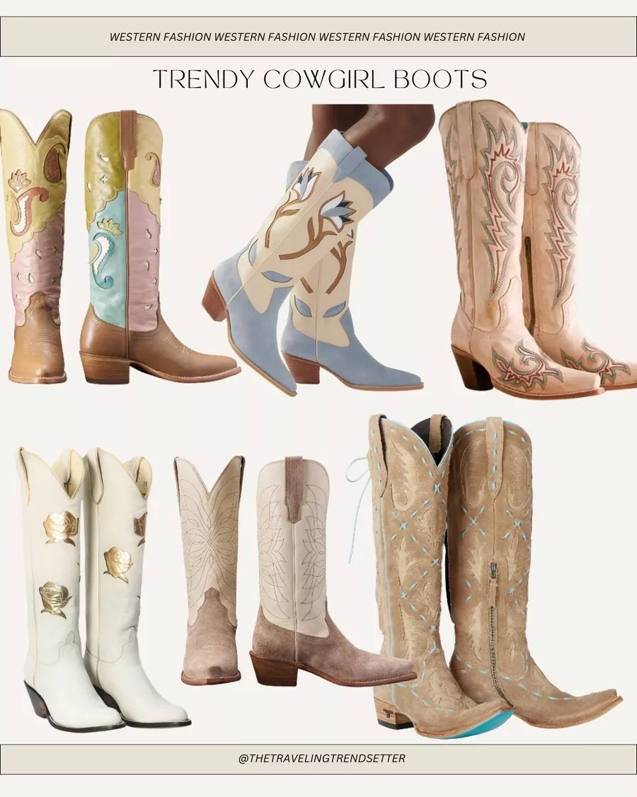 Trendy neutral cowgirl boots for fall great for Country concert outfit ideas, Rodeo, PBR or Nashville

#LTKShoeCrush #LTKWorkwear #LTKStyleTip
