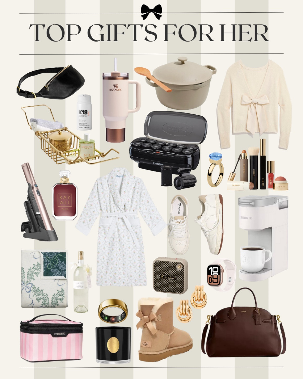 Shop my top gifts for her this holiday season that will impress any woman on your Christmas shopping list!  #giftsforher #topgifts #christmasgifts #giftideas 

#LTKGiftGuide #LTKHoliday