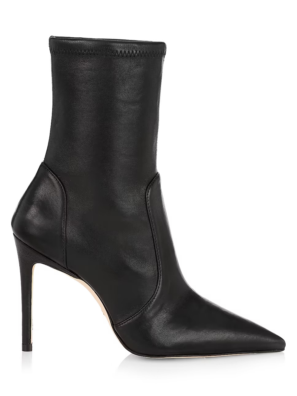Stuart Stretch Leather Booties | Saks Fifth Avenue
