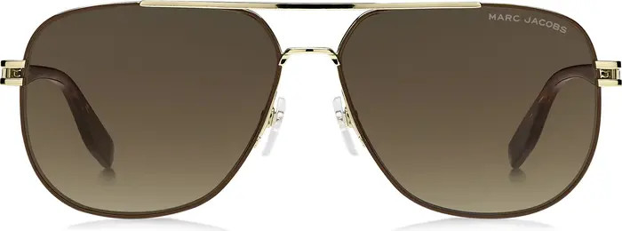 60mm Gradient Aviator Sunglasses | Nordstrom