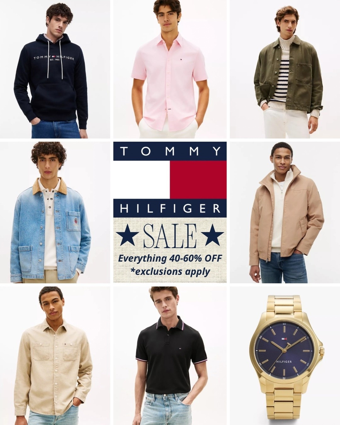 SHOP the Tommy Hilfiger sitewide sale - Everything 40-60% OFF! 

Keywords: men’s clothing, men’s fashion, everyday style, classic style, classic American style, jacket, shirt, collared, button down, car coat, watch, hoodie, preppy style 

#LTKTravel #LTKSaleAlert #LTKMens